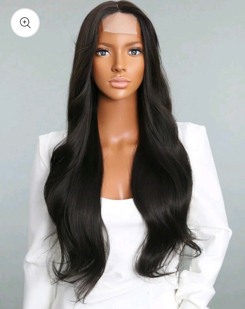 The Brandy Wig (Human Hair Blend) 91.44cm