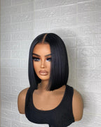 The Lola Straight Bob Wig (Human Hair Blend) 30cm