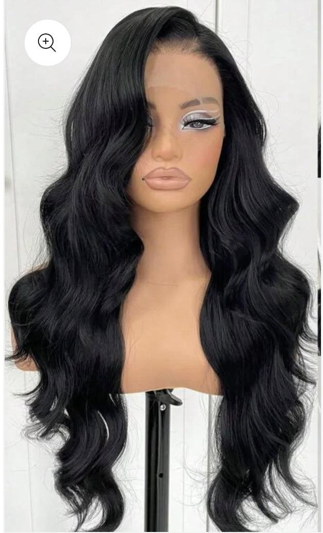 The Miss Dior lace front Wig (human hair blend) 60 cm
