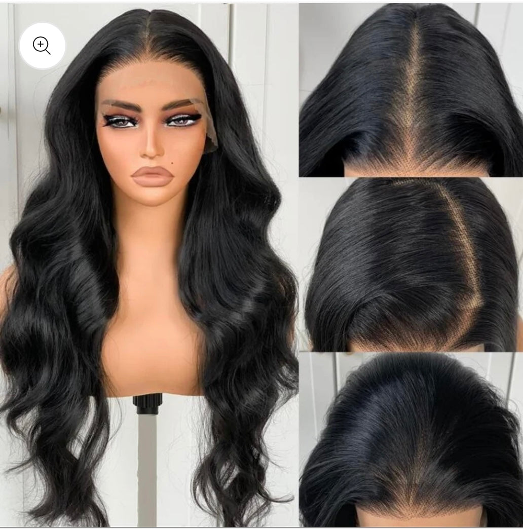The Miss Dior lace front Wig (human hair blend) 60 cm